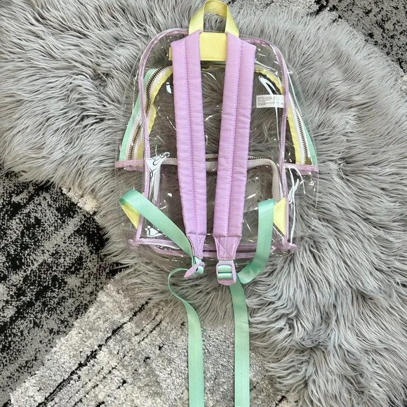 Stoney Clover Lane X Target Transparent Clear Backpack Bag Pastel - Picture 7 of 8